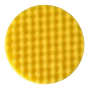 Polishing Foam Pad Yellow Waffle - MPADYF-3.25W
