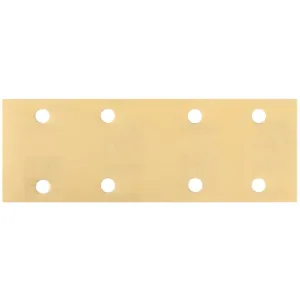 Mirka Gold 2.75" x 8" 8-Hole Grip Vacuum File Board, 23-635