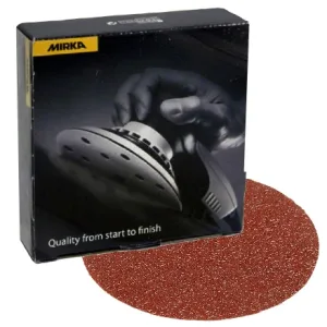 Mirka Coarse Cut 6" Solid Grip Sanding Discs, 40-622