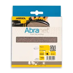 Mirka Abranet 5" Grip Sanding Discs, Retail Packs, 9A-232-RP