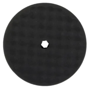 Polishing Foam Pad Black Waffle Double sided with Quick Disconnect - MPADBF-8QD