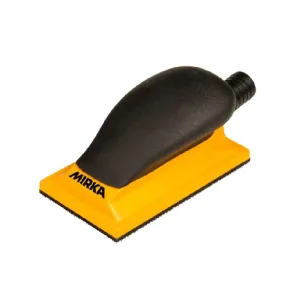 Hand Sanding Block 2.75"x5" Grip 13H Yellow - MVHB35