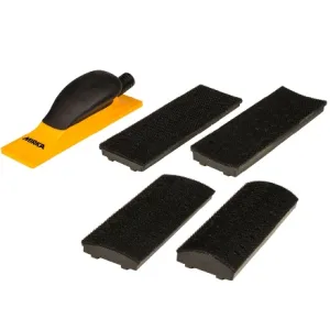Sanding Block Kit 2.75"x8" Grip 40H Yellow - MVHB38-K