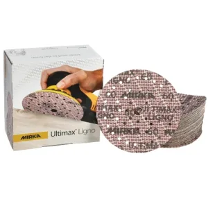 Mirka Ultimax Ligno 6" Grip Discs, Bulk Packaging, UL-6MF